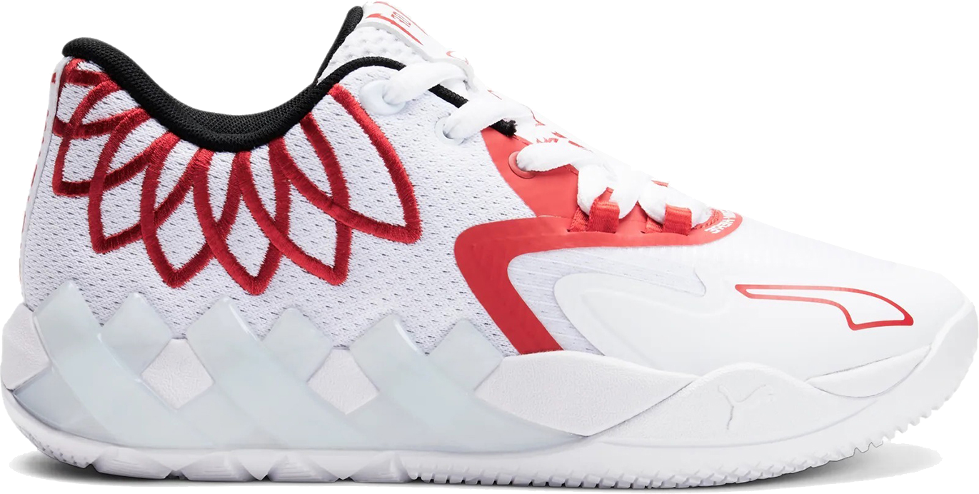 Lamelo Ball Shoes Red And White