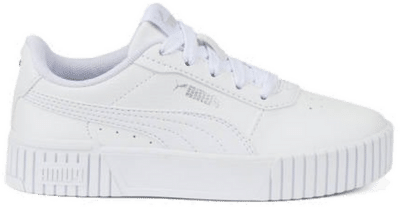 PUMA Carina 2.0 Sneakers Kids, White/Silver White,Silver 386186_02