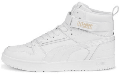 Men’s PUMA Rbd Game Sneakers, White/Gold White,Gold 385839_02