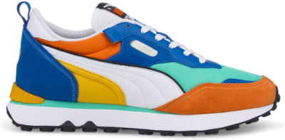 PUMA Rider Fv Sneakers, Biscay Green/Vibrant Orange Biscay Green,Vibrant Orange 387672_01