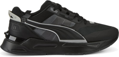 Women’s PUMA Mirage Sport Tech Reflective Sneakers, Black/Silver 388620_01