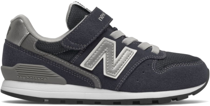 New Balance Kinderen 996 Bungee Lace with Top Strap Grijs YV996NV3