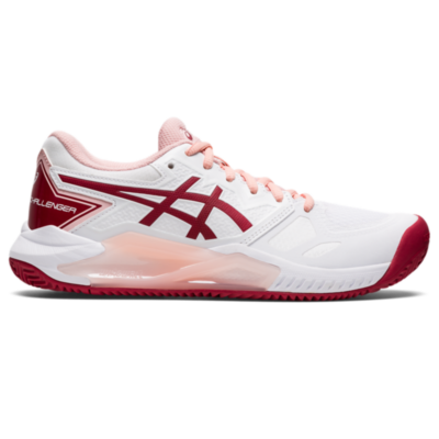 ASICS gel-Challenger 13 Clay White / Cranberry 1042A165.103