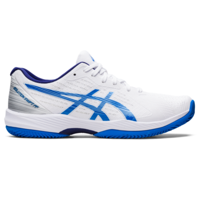ASICS Solution Swift FF Clay White / Electric Blue 1041A299.102