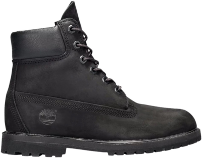 Timberland 6 Inch Premium Waterproof Boots Black Nubuck (W) TB08658A