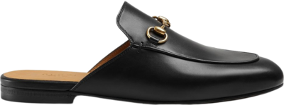 Gucci Princetown Slipper Black Leather 423513 C9D00 9022
