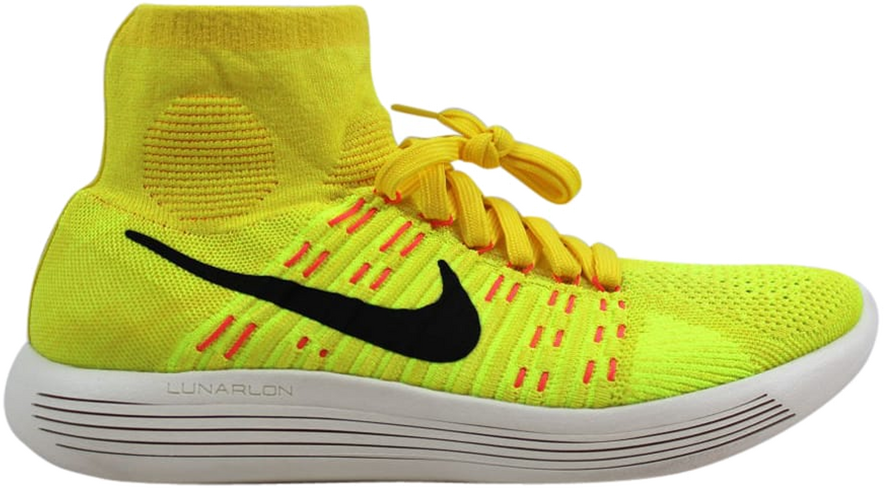 nike flyknit yellow
