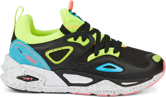 PUMA Trc Blaze Galaxy2 Sneakers Youth, Black/Lime Squeeze Black,Lime Squeeze 386002_03