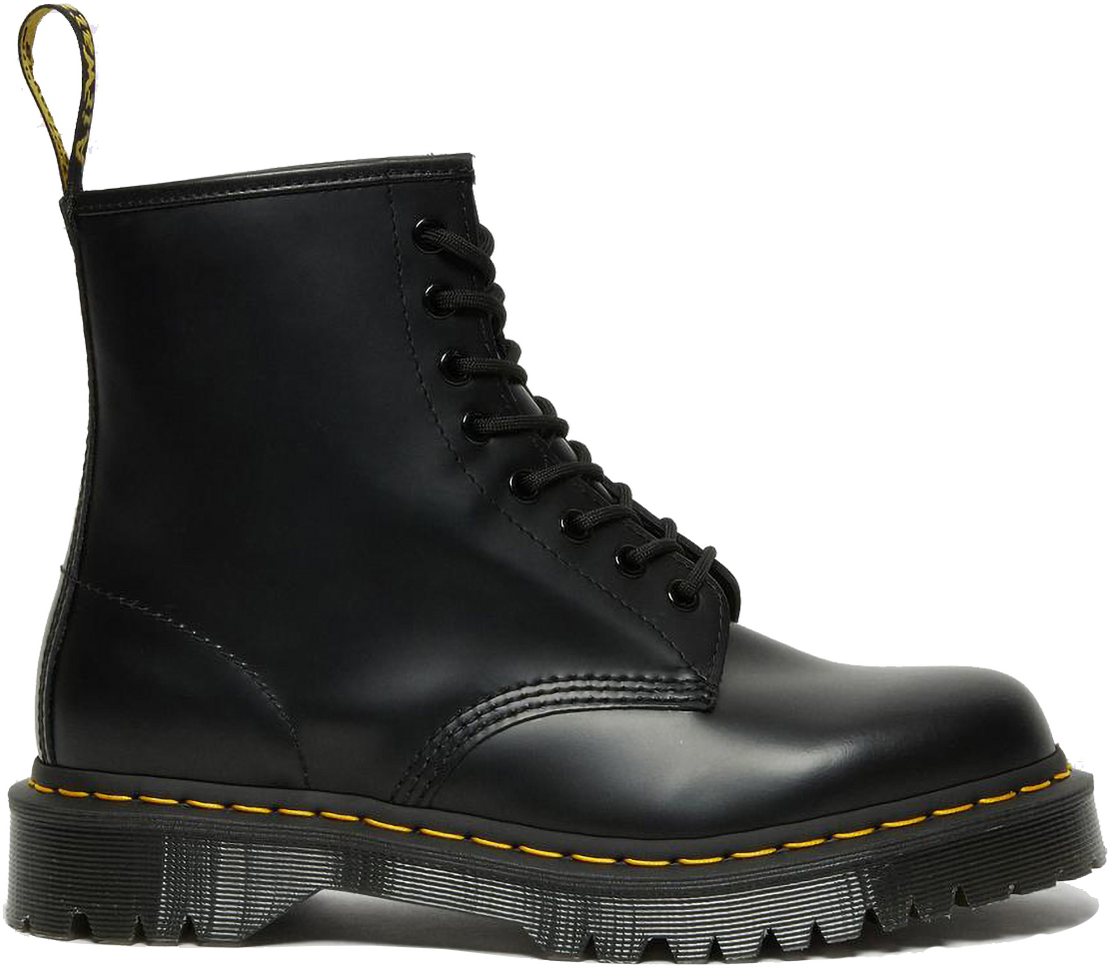 Dr. Martens 1460 Bex Smooth Leather Boot Black Vintage Smooth 25345001