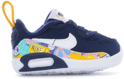 Nike Air Max 90 Leather Midnight Navy Peace (I) DB0263-400