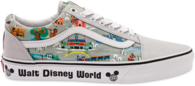 Vans Old Skool Walt Disney World 50th Anniversary Park Map VN0A3WKTGYW