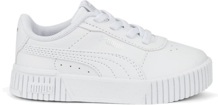 PUMA Carina 2.0 AC Sneakers Babies, White/Silver White,Silver 386187_02