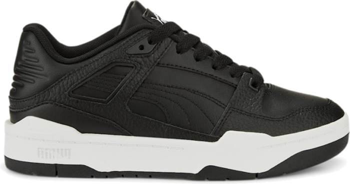 PUMA Slipstream Leather Sneakers Youth, Black/White Black,White 387826_03