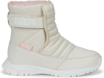 PUMA Nieve Winter Kids’ Boots, White Nimbus Cloud,White 380745_08