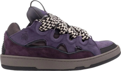 Lanvin Curb Sneaker Purple Black FM-SKRK11-DRAG-E2279