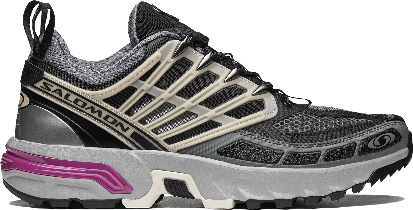 SALOMON ADVANCED サロモン アドバンス ACS PRO ADVANCED L41752500 US9(27cm)  Black/Alloy/Feather Gray スニーカー シューズ【】【SALOMON ADVANCED】 - 靴/シューズ