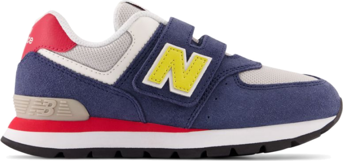 New Balance Kinderen 574 Hook and Loop Blauw PV574DR2