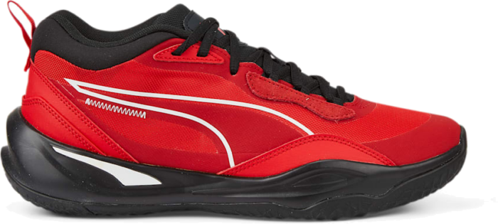 Men’s PUMA Playmaker Pro Basketball Shoe Sneakers, High Risk Red/Jet Black High Risk Red,Jet Black 377572_01