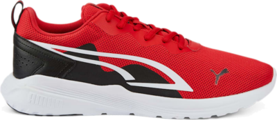 Men’s PUMA All Day Active Sneakers, High Risk Red/White/Black High Risk Red,White,Black 386269_06