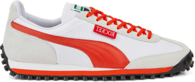 Women’s PUMA Rocket Sneakers, White/Red White,Red 386715_01