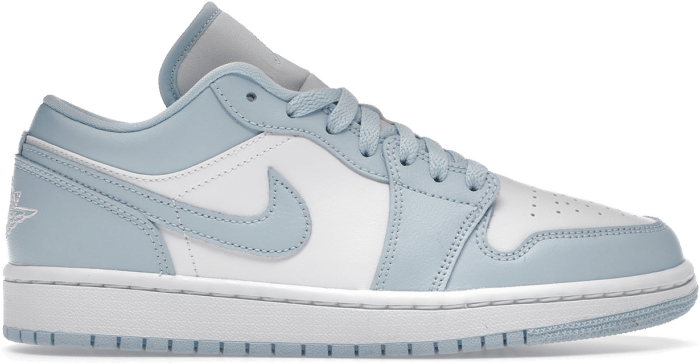 Nike Air Jordan 1 Low White Ice Blue Aluminum (W) DC0774-141
