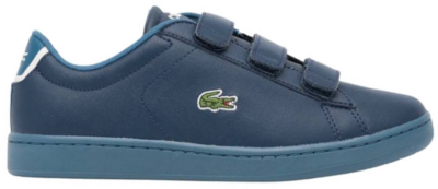 LACOSTE Carnaby Evo Strap Kinderen Sneakers 737SUJ0005-NV1 blauw 737SUJ0005-NV1