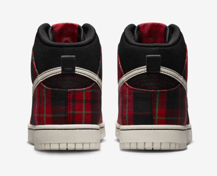 acbterkant nike dunk plaid red