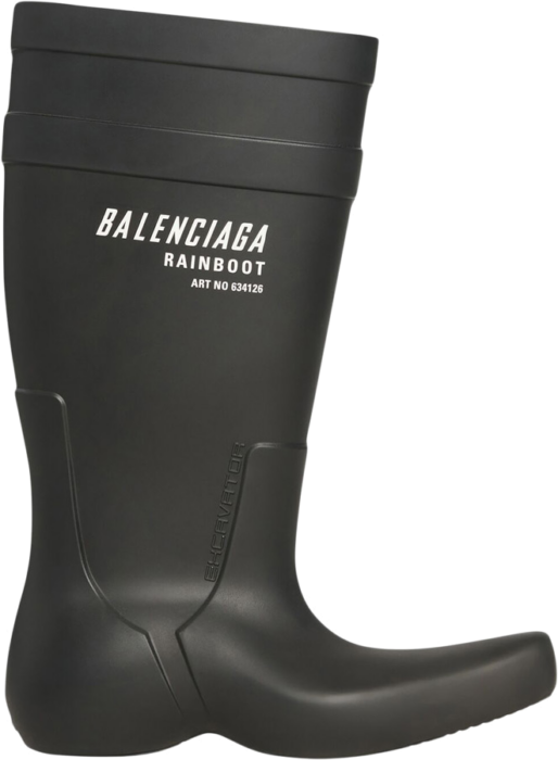 Balenciaga Excavator Boot Black Rubber 709243W2DJ01000
