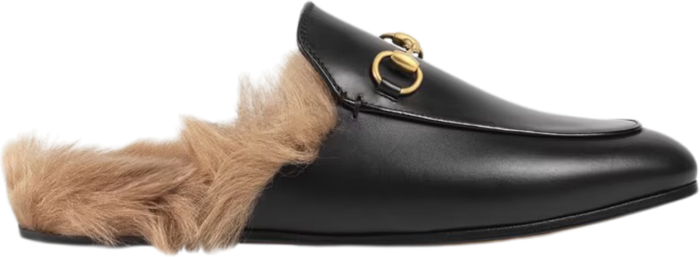 Gucci Princetown Slipper Black 2015 ReEdition Leather 397749 DKHH0 1063
