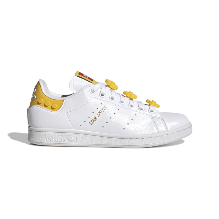 adidas Stan Smith LEGO White Yellow (Women’s) GX7203
