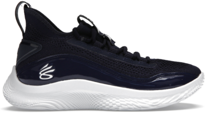 Under Armour Curry Flow 8 Navy White 3024785-403