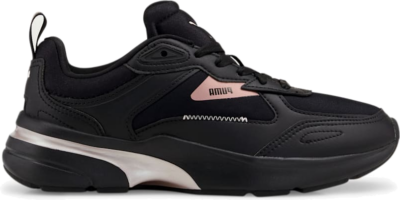 PUMA FS Runner Metallic Sneakers Women, Black 388632_01