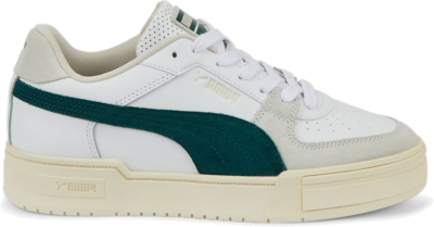 Men’s PUMA Ca Pro Ivy League Sneakers, White/Varsity Green/Whisper White White,Varsity Green,Whisper White 388556_01