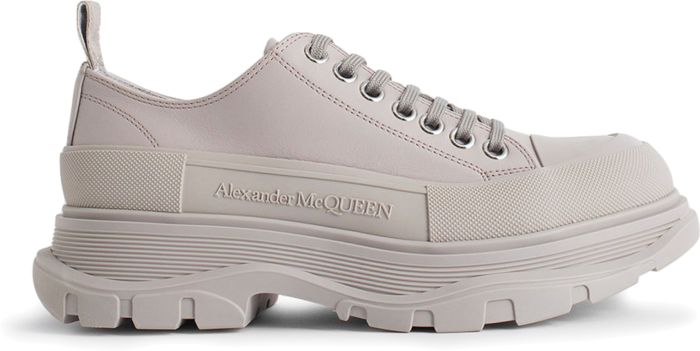 Alexander McQueen Tread Slick Low Lace Up Grey (W) 702042WHZ621626