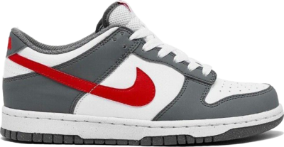 Nike Dunk Low Smoke Grey Crimson (GS)  FB8038-001