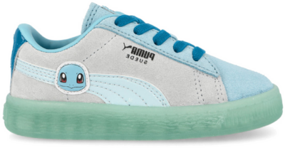 Puma x Pokemon Squirtle suu00e8de sneakers blauw/grijs