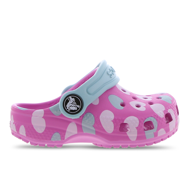 Crocs Classic Easy Icon Clog Roze 207592-6SX | Roze