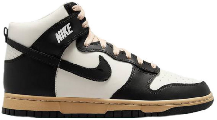 Nike Dunk High Retro Vintage Panda (W) DZ4732-133 | Zwart