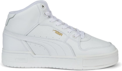 Men’s PUMA Ca Pro Mid Sneakers, White/Gold White,Gold 386759_01