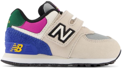 New Balance Kinderen 574 Hook and Loop Roze IV574CP1