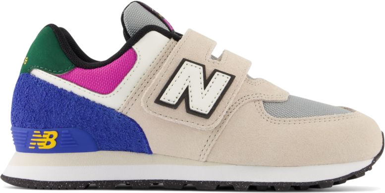 New Balance Kinderen 574 Hook and Loop Roze IV574CP1