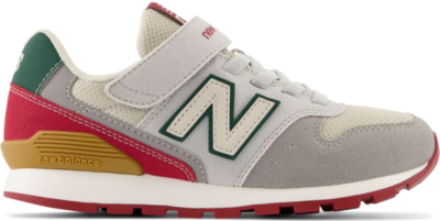 New Balance Kinderen 996 Bungee Lace with Top Strap Grijs YV996JQ3