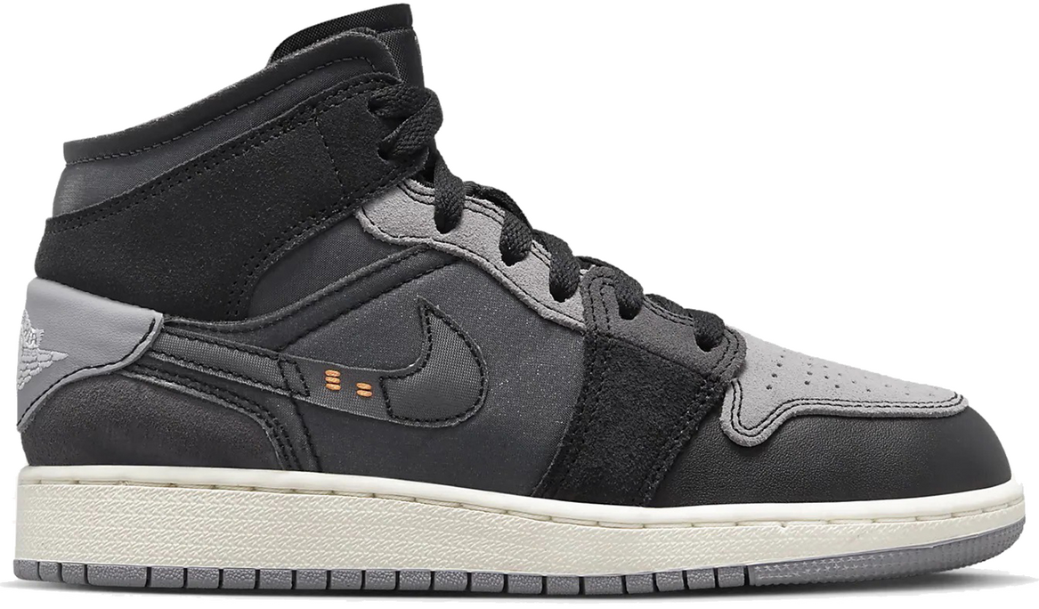 Jordan 1 Mid Craft Inside Out Black Gs Dv0438 001 0959