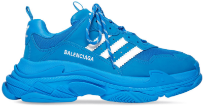 Balenciaga Triple S adidas Blue White 712821W2ZB24090