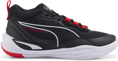 Men’s PUMA Playmaker Pro Basketball Shoe Sneakers, Jet Black/White Jet Black,White 377572_13