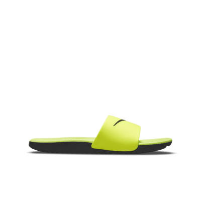 Nike Kawa Slipper kleuters/kids – Geel 819352-700