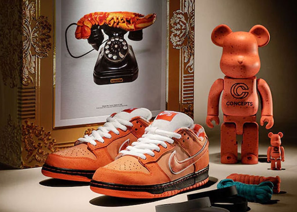 Dit is de drop-date van de Nike SB Dunk x Concepts “Orange Lobster”