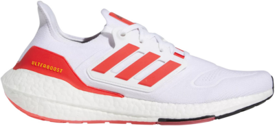 adidas Ultra Boost 22 White Vivid Red HP2485
