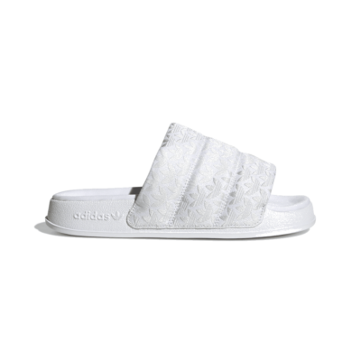 adidas Adilette Essential Slides Triple White (Women’s) HQ6070