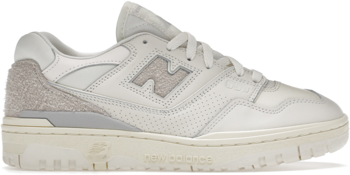 New balance deals white leather sneaker